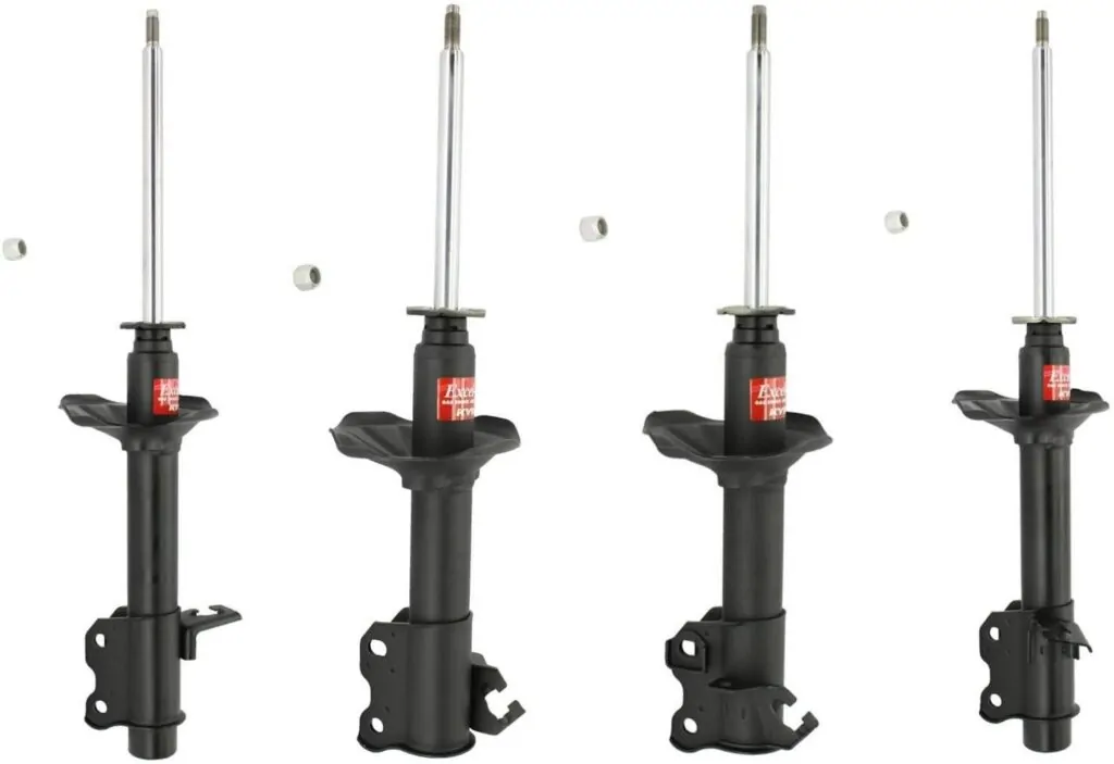 KYB Excel-G GR-2 Front Rear Shocks for 1987-90 NISSAN Sentra 232009 232010 232007 232008