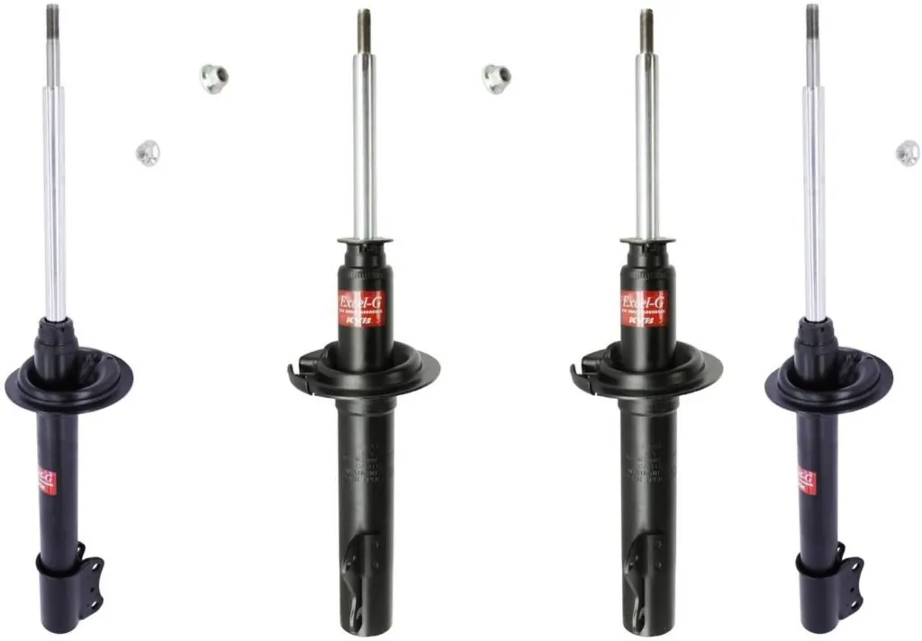 KYB Excel-G GR-2 Front Rear Shocks for 3/1/85-94 MERCURY Topaz 2WD 333141 333141 234016 234016