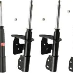 KYB Excel-G GR-2 Front Rear Shocks for 1986 BUICK LeSabre with Self Leveling Rear 236002 236002 235025 235025