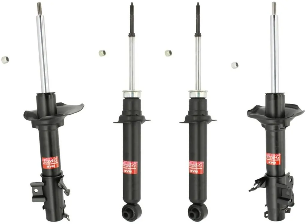 KYB Excel-G GR-2 Front Rear Shocks for 1991-96 INFINITI G20 341120 341120 235061 235062