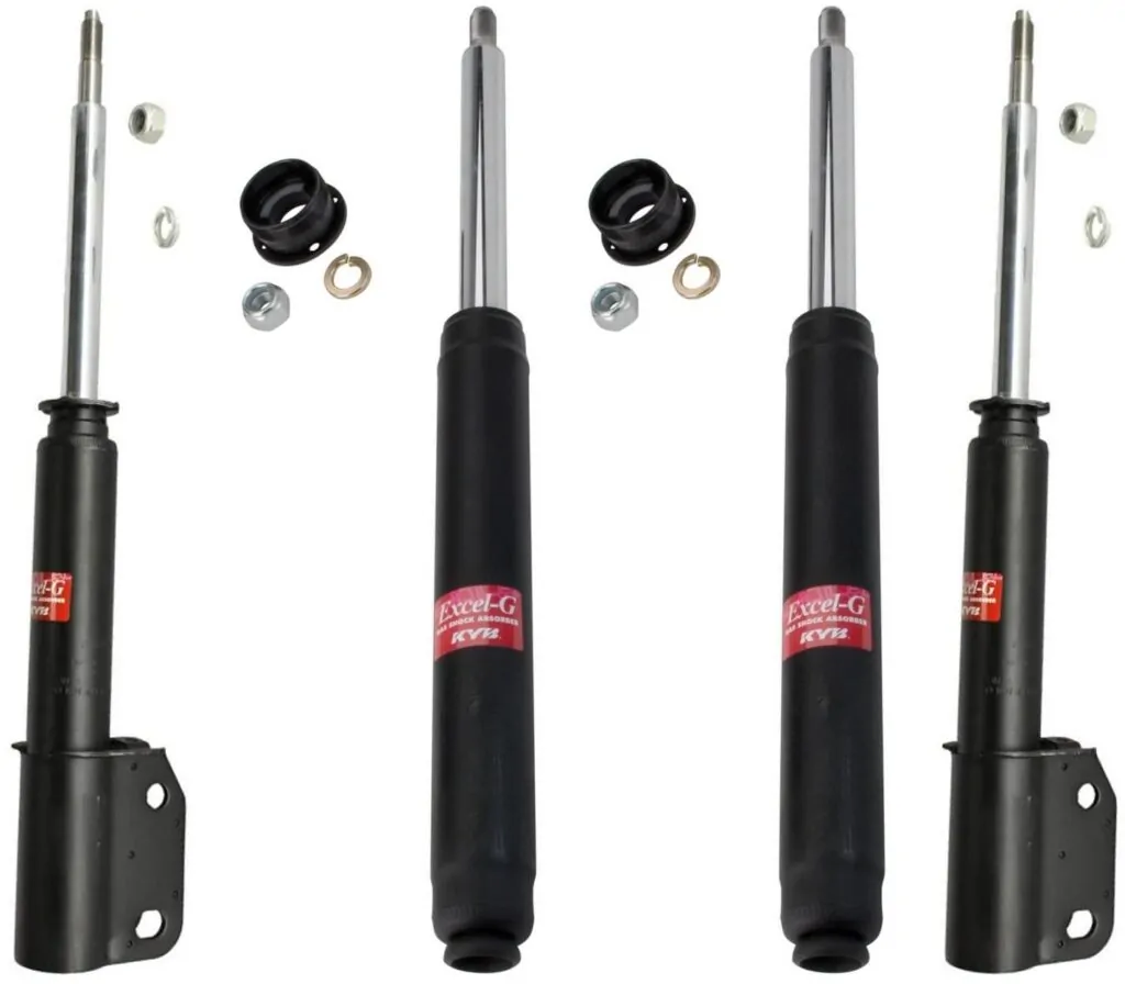 KYB Excel-G GR-2 Front Rear Shocks for 1990-96 BUICK Regal 2WD with HD Susp. 366004 366004 236003 236003