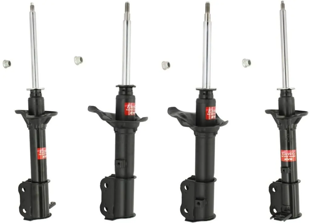 KYB Excel-G GR-2 Front Rear Shocks for 1995-4/97 HYUNDAI Accent 333211 333212 332080 332081