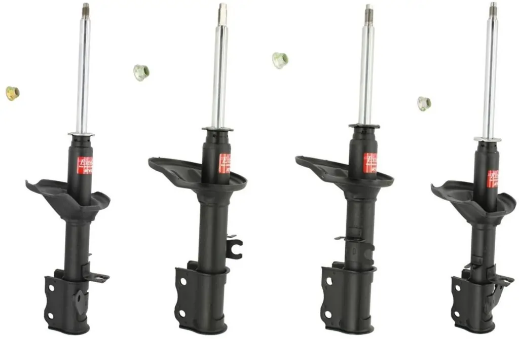 KYB Excel-G GR-2 Front Rear Shocks for 1998-5/00 KIA Sephia 333262 333263 333264 333265