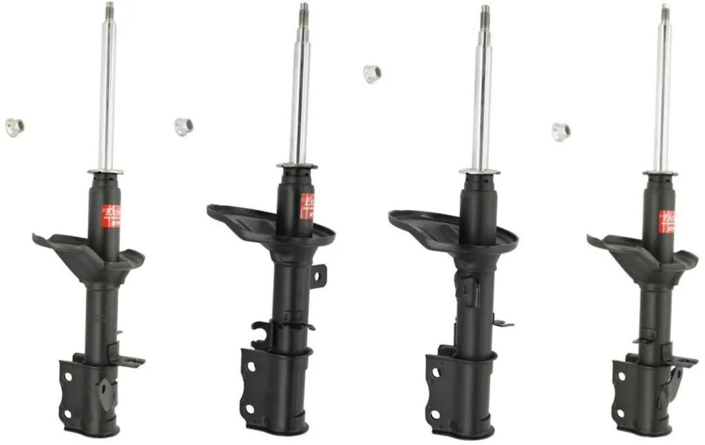 KYB Excel-G GR-2 Front Rear Shocks for 2002 KIA Spectra 333316 333317 333364 333365