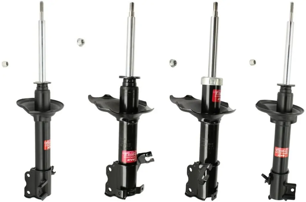 KYB Excel-G GR-2 Front Rear Shocks for 1993-97 NISSAN Altima 235607 235608 334135 334136