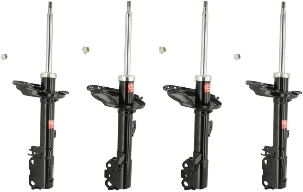 KYB Excel-G GR-2 Front Rear Shocks for 2008-09 LEXUS RX350 2WD Japan Built 334399 334399 339208 339208