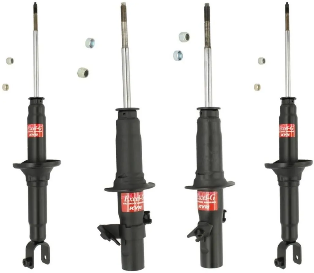 KYB Excel-G GR-2 Front Rear Shocks for 1986-89 HONDA Accord 341072 341073 341074 341074