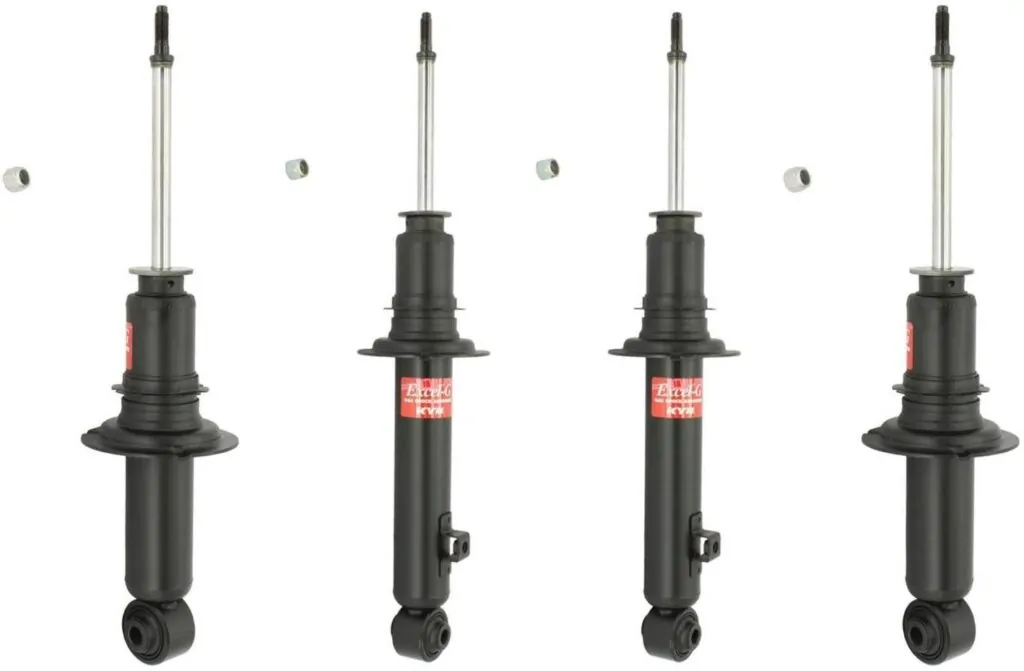 KYB Excel-G GR-2 Front Rear Shocks for 1990-97 MAZDA Miata with ABS 341143 341143 341127 341127