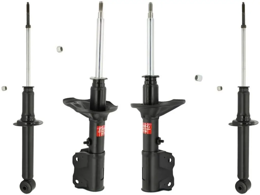 KYB Excel-G GR-2 Front Rear Shocks for 1993-96 EAGLE Summit 234061 234062 341140 341140