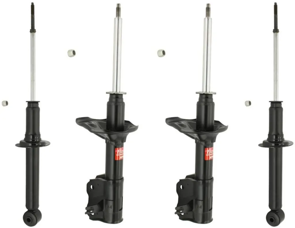 KYB Excel-G GR-2 Front Rear Shocks for 4/97-02 MITSUBISHI Mirage 1.8L 333318 333318 341140 341140