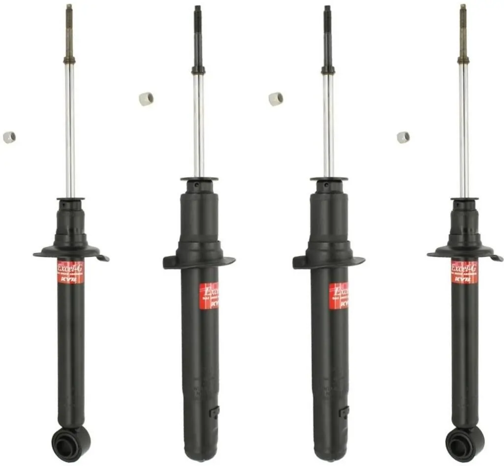 KYB Excel-G GR-2 Front Rear Shocks for 1994-98 MITSUBISHI Galant 2WD 341141 341141 341142 341142