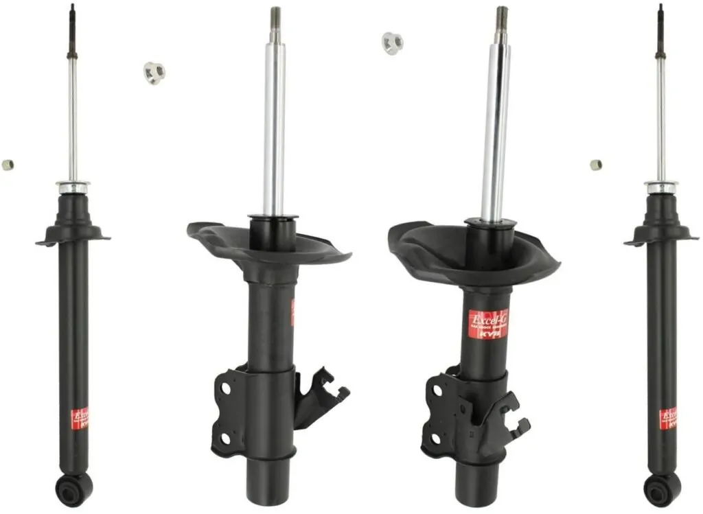 KYB Excel-G GR-2 Front Rear Shocks for 1995-98 NISSAN 240SX 334184 334185 341222 341222