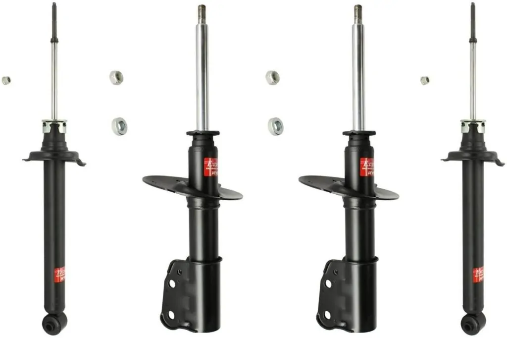 KYB Excel-G GR-2 Front Rear Shocks for 1995-98 CHEVROLET Cavalier Z24 334316 334316 341244 341244