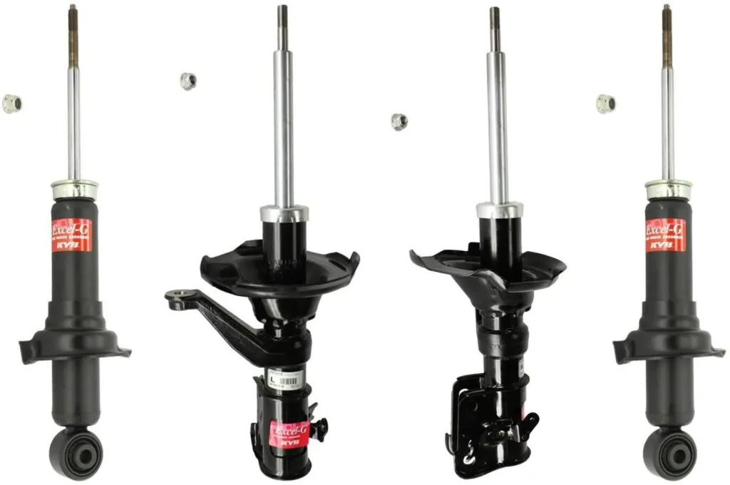 KYB Excel-G GR-2 Front Rear Shocks for 2001 ACURA EL 331008 331009 341311 341311