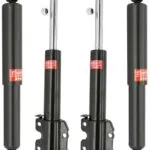 KYB Excel-G GR-2 Front Rear Shocks for 1995-03 FREIGHTLINER Sprinter 2500 with 118" WB & High Roof Option 335809 335809 341339 341339