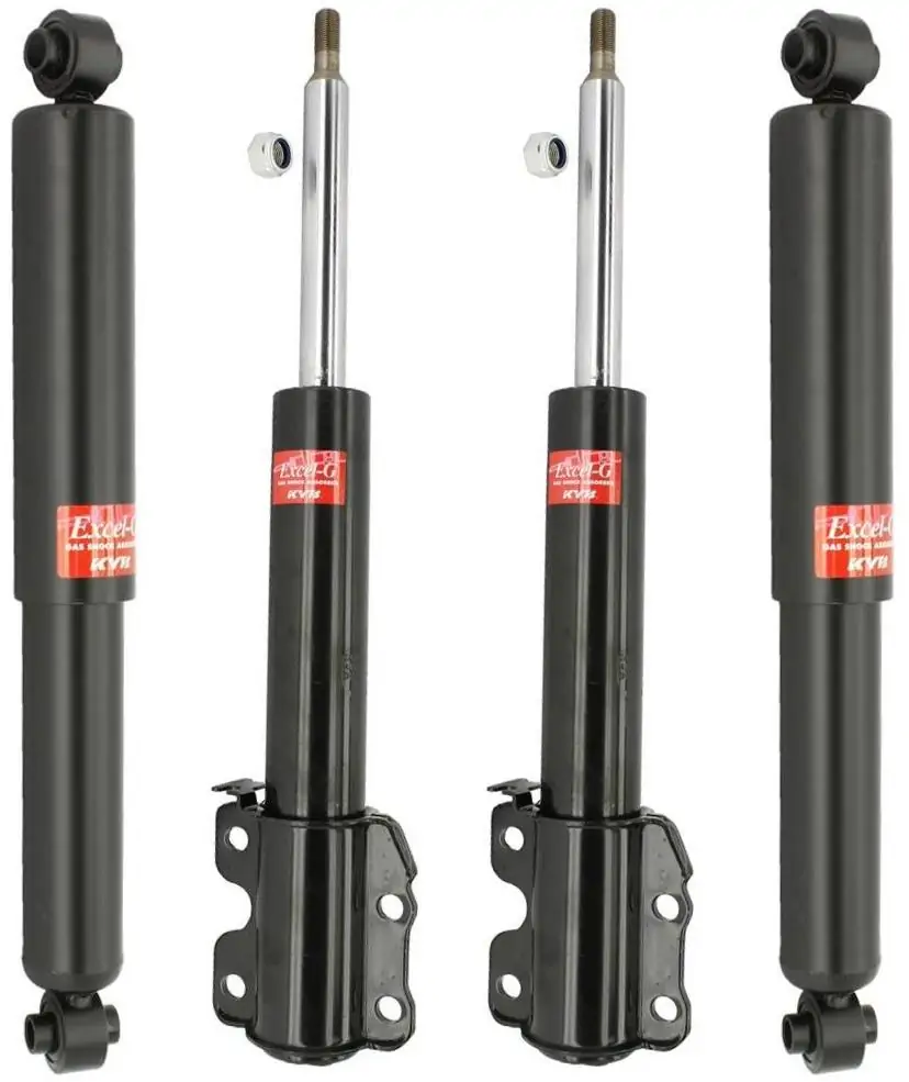 KYB Excel-G GR-2 Front Rear Shocks for 2002-06 MERCEDES BENZ Sprinter 2500 118" WB & High Roof 335809 335809 341339 341339