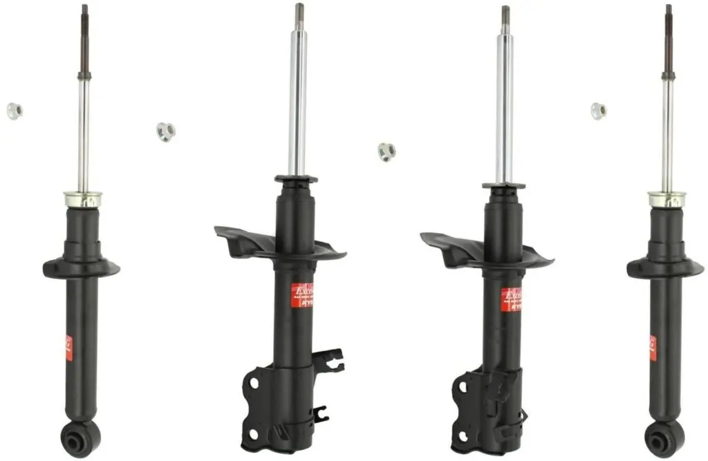 KYB Excel-G GR-2 Front Rear Shocks for 2002-03 NISSAN Maxima 334366 334367 341341 341341