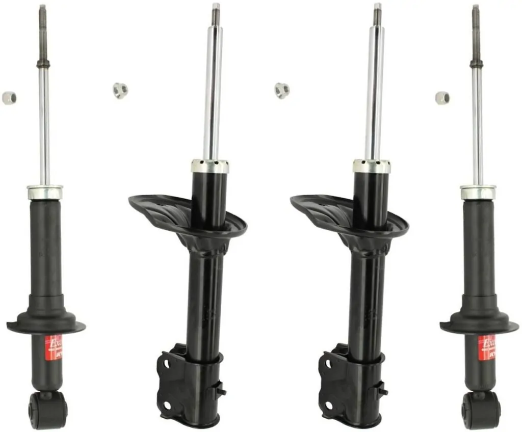 KYB Excel-G GR-2 Front Rear Shocks for 2005-06 MITSUBISHI Outlander 334368 334368 341348 341348