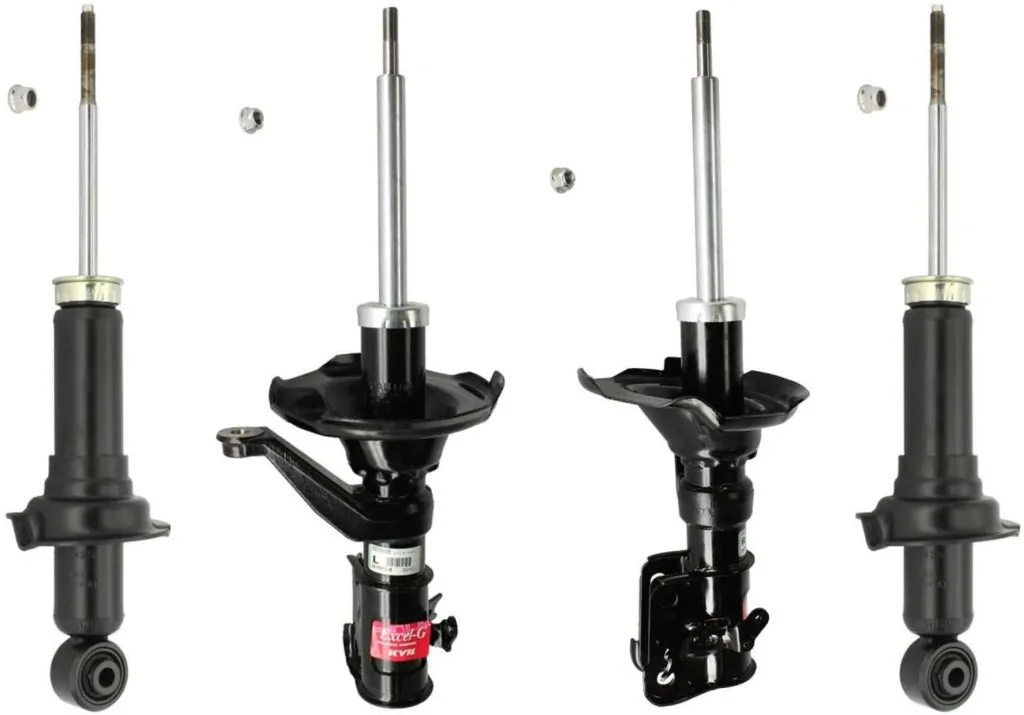 KYB Excel-G GR-2 Front Rear Shocks for 2003-05 HONDA Civic Hybrid 331008 331009 341362 341362