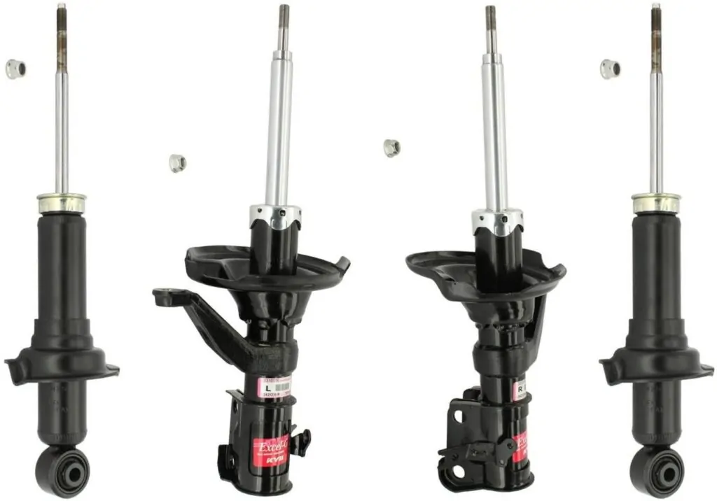 KYB Excel-G GR-2 Front Rear Shocks for 2003-05 HONDA Civic 331010 331011 341362 341362