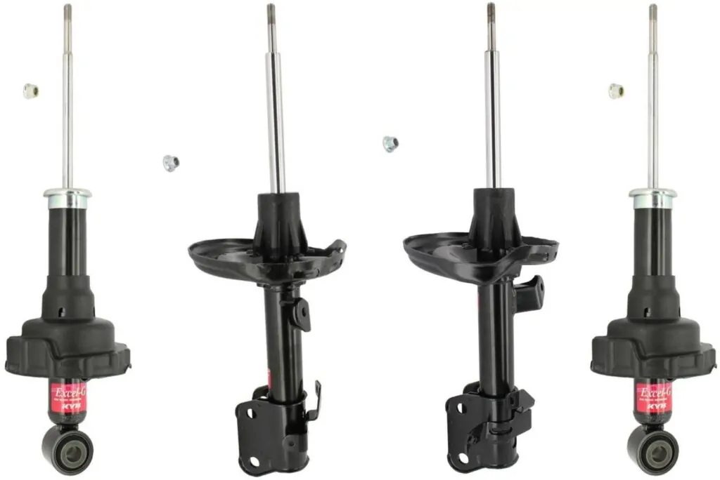 KYB Excel-G GR-2 Front Rear Shocks for 2006-10 HONDA Ridgeline 339039 339040 341402 341402