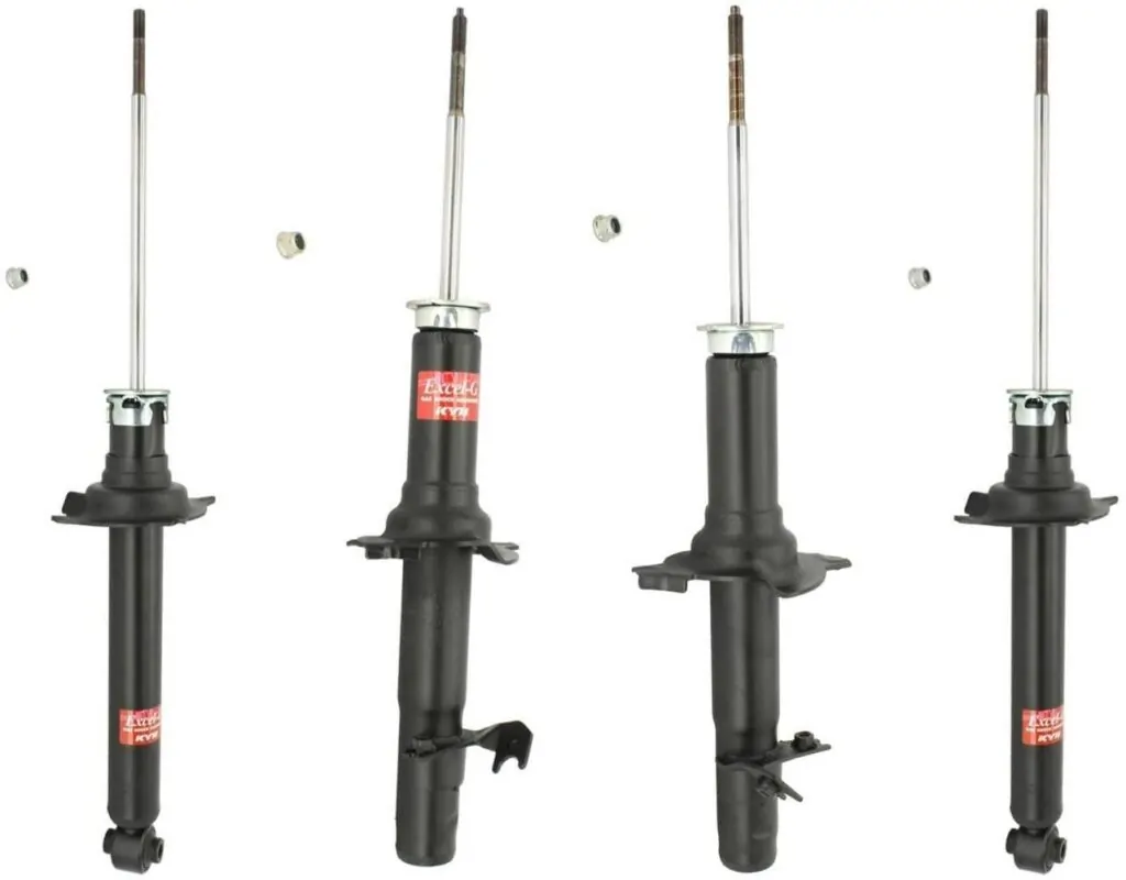 KYB Excel-G GR-2 Front Rear Shocks for 2002-04 ACURA RL 341432 341433 341437 341437