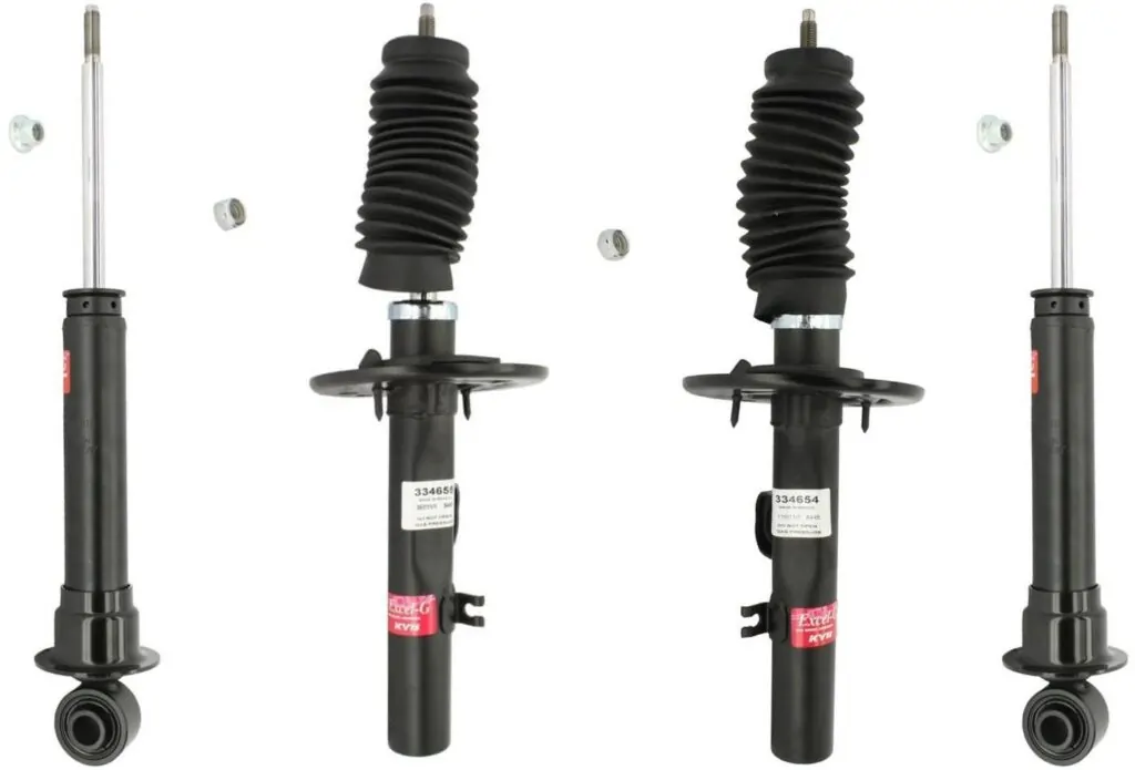 KYB Excel-G GR-2 Front Rear Shocks for 2008-09 FORD Taurus X AWD 334654 334655 341462 341462