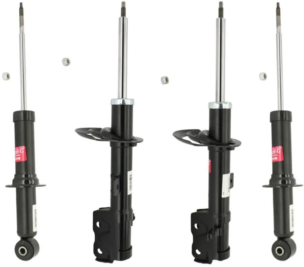 KYB Excel-G GR-2 Front Rear Shocks for 2010 JEEP Compass 334642 334643 341654 341654