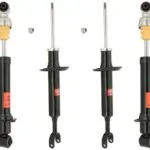 KYB Excel-G GR-2 Front Rear Shocks for 2/99-11/00 AUDI A4 Quattro Sedan 341842 341842 341909 341909