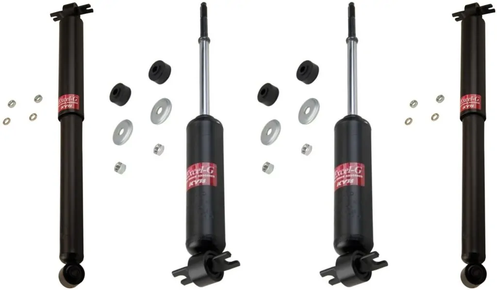 KYB Excel-G GR-2 Front Rear Shocks for 1973 BUICK Apollo 343127 343127 343132 343132