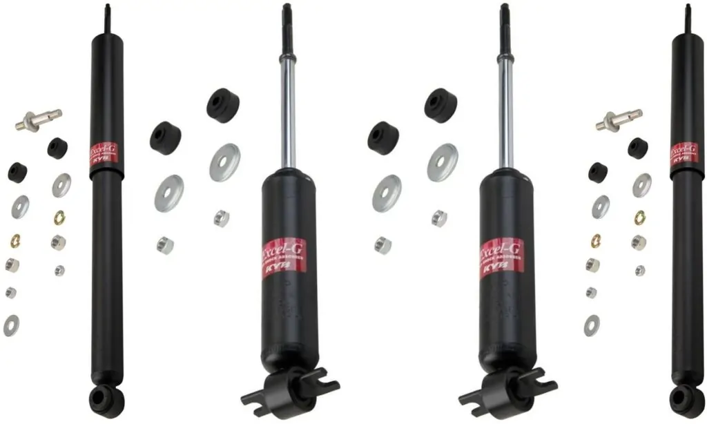 KYB Excel-G GR-2 Front Rear Shocks for 1968-69 BUICK Sportwagon 343127 343127 343135 343135