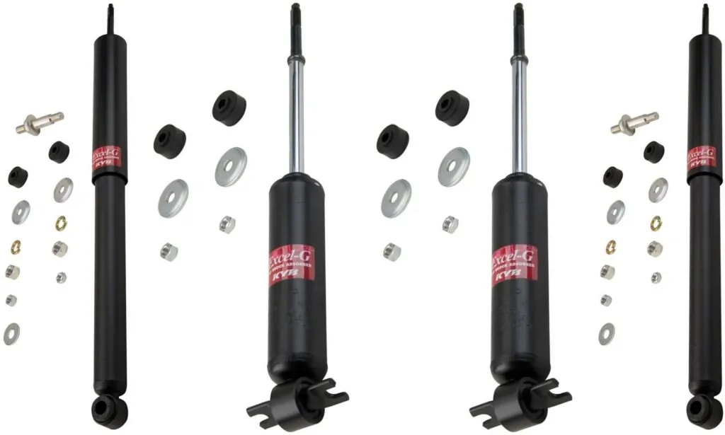 KYB Excel-G GR-2 Front Rear Shocks for 1967 BUICK Sportwagon 343128 343128 343135 343135