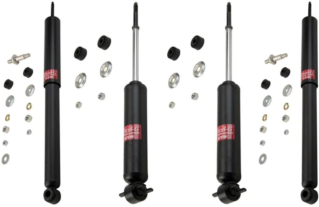 KYB Excel-G GR-2 Front Rear Shocks for 1983-99 FORD Crown Victoria 344081 344081 343135 343135