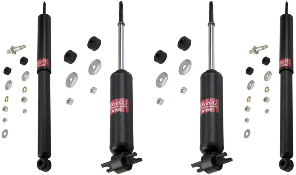 KYB Excel-G GR-2 Front Rear Shocks for 1965-78 FORD Country Squire 343128 343128 343149 343149