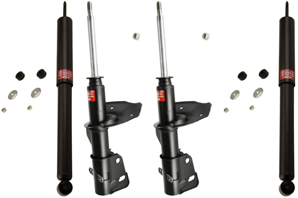 KYB Excel-G GR-2 Front Rear Shocks for 1985-89 BUICK Century 234019 234019 343160 343160