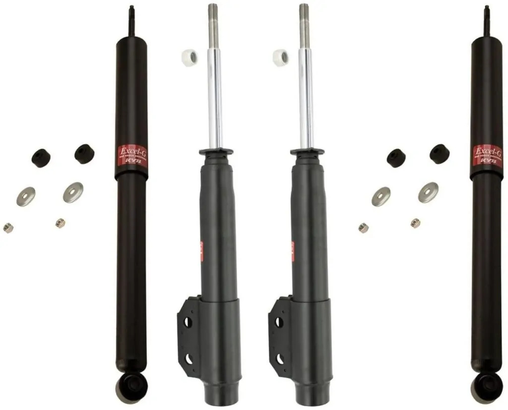 KYB Excel-G GR-2 Front Rear Shocks for 1987-93 FORD Mustang GT