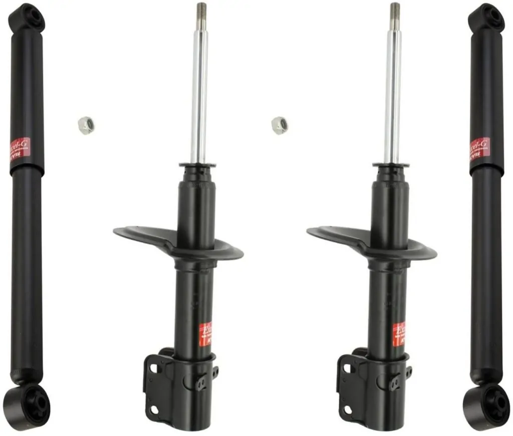 KYB Excel-G GR-2 Front Rear Shocks for 1983 CHRYSLER Executive Limousine 234001 234001 343164 343164