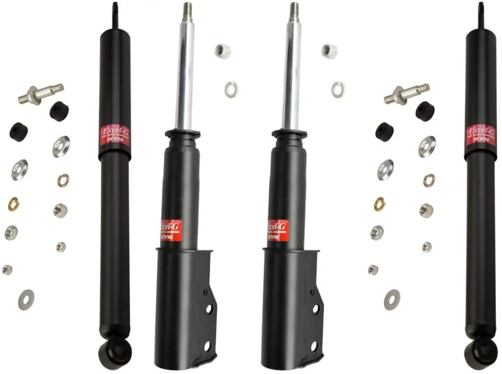 KYB Excel-G GR-2 Front Rear Shocks for 1982-92 CHEVROLET Camaro Z28