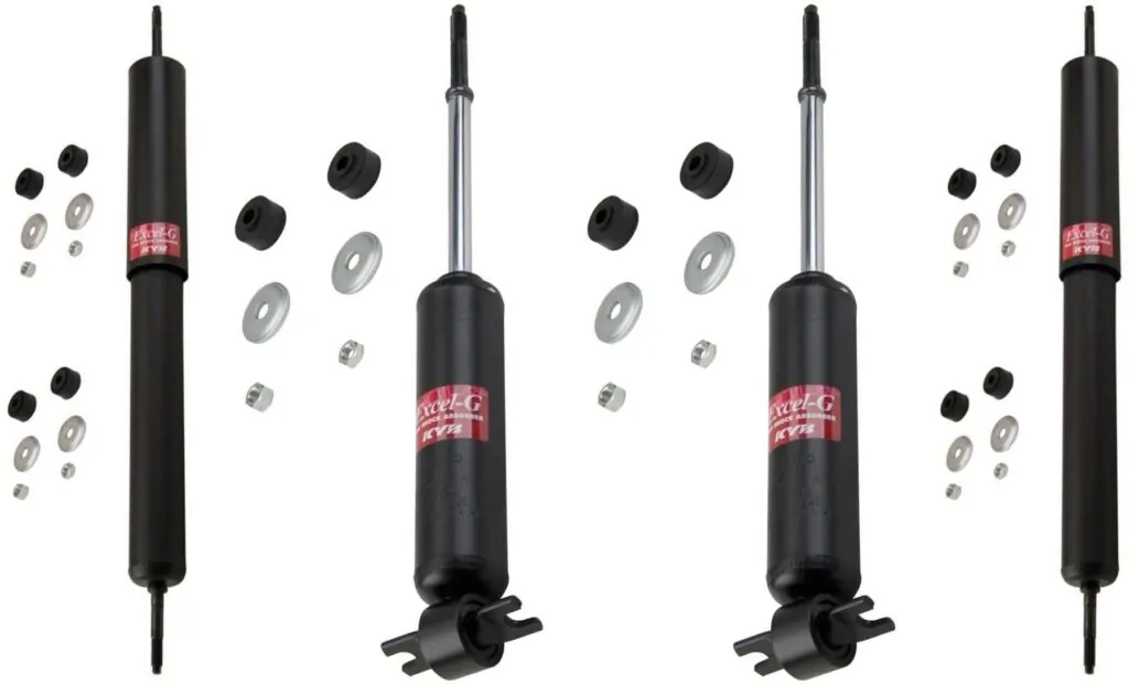 KYB Excel-G GR-2 Front Rear Shocks for 1959-60 MERCURY Montclair 343128 343128 343219 343219