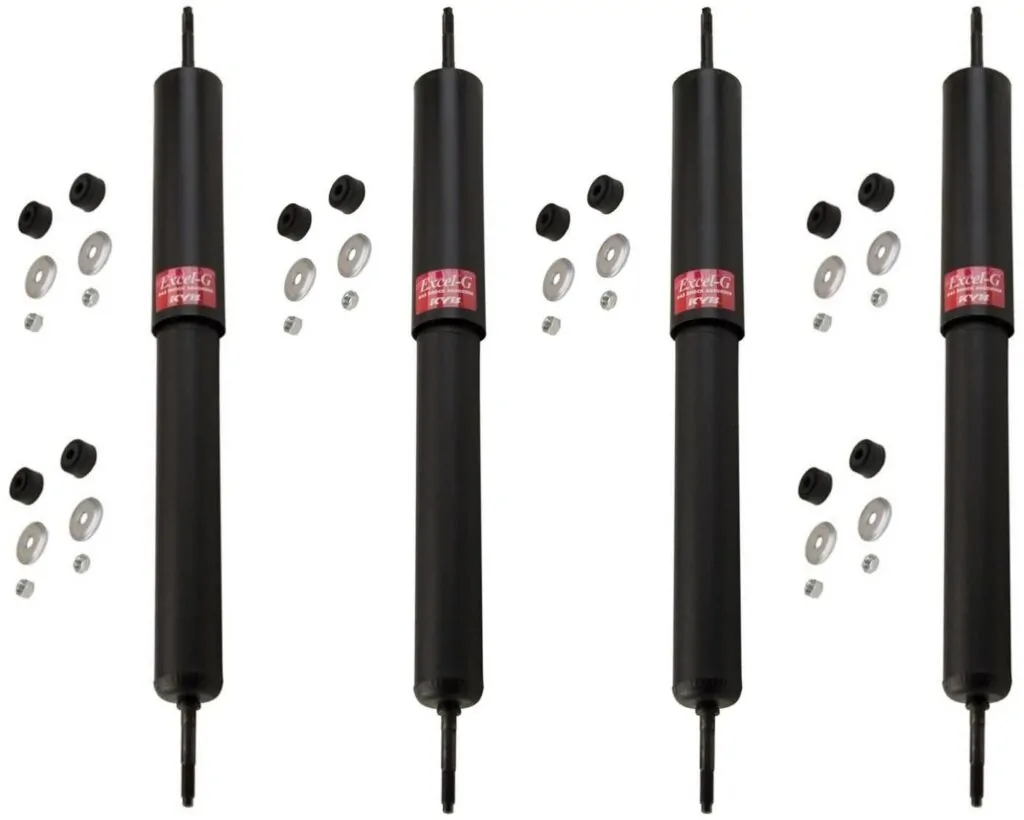 KYB Excel-G GR-2 Front Rear Shocks for 1955-57 FORD Thunderbird 343137 343137 343219 343219