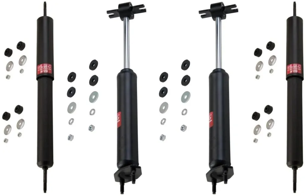 KYB Excel-G GR-2 Front Rear Shocks for 1964-70 FORD Mustang 343146 343146 343219 343219