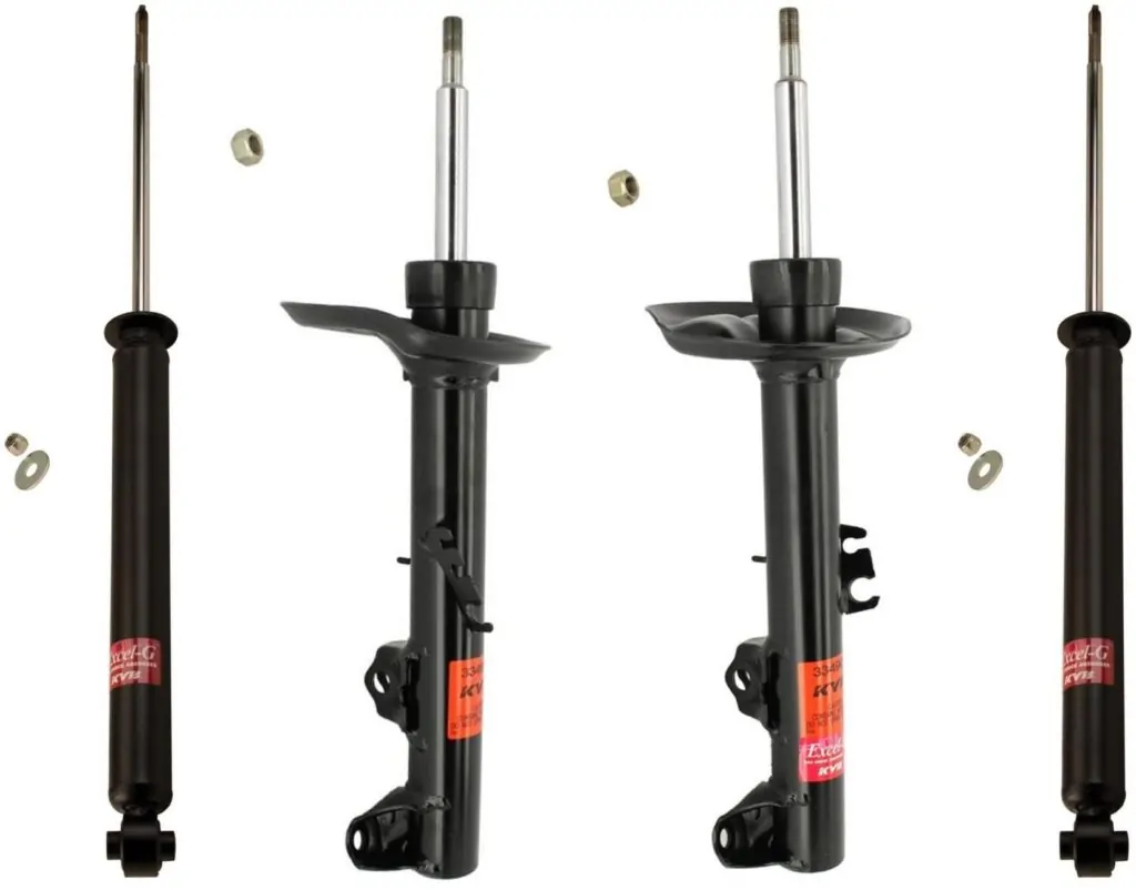 KYB Excel-G GR-2 Front Rear Shocks for 1998-99 BMW 323ic 334901 334902 343352 343352