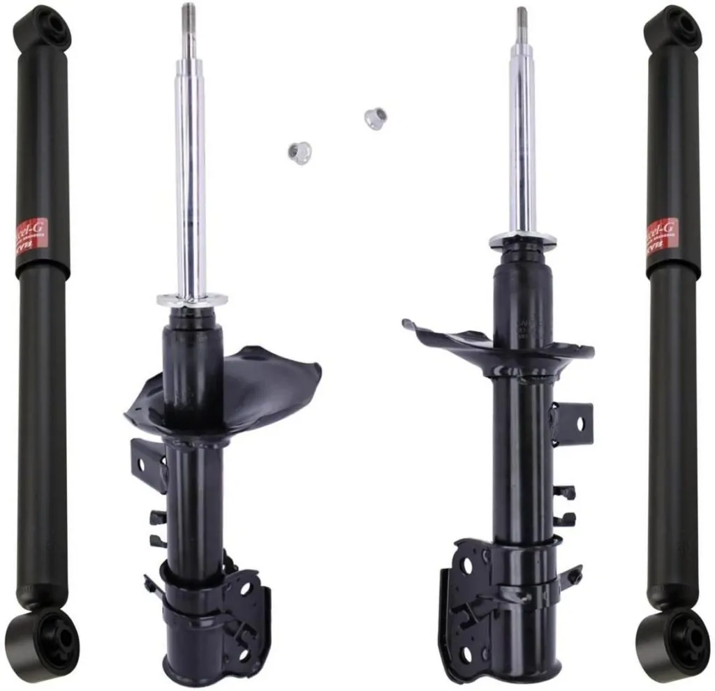 KYB Excel-G GR-2 Front Rear Shocks for 12/98-01 INFINITI QX4 4WD 335030 335031 343379 343379