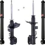 KYB Excel-G GR-2 Front Rear Shocks for 12/98-01 INFINITI QX4 4WD 335030 335031 343379 343379