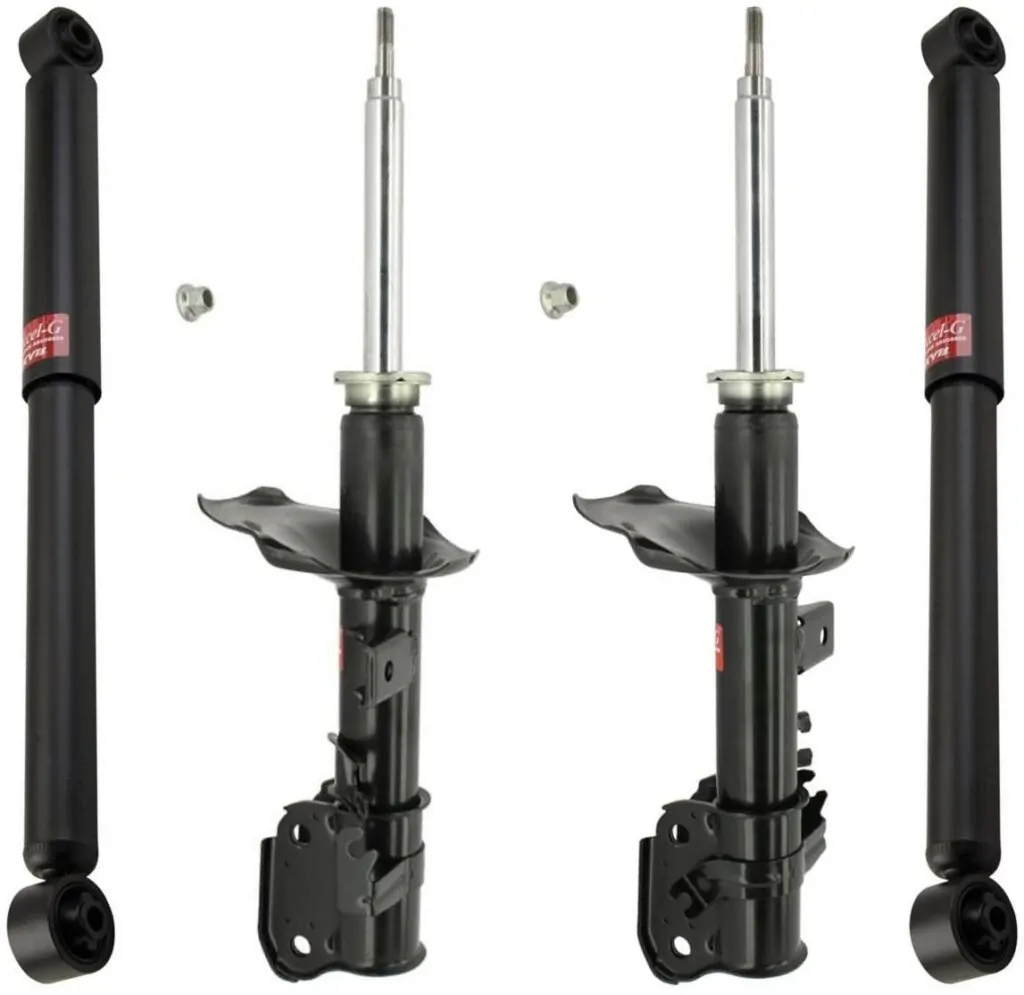 KYB Excel-G GR-2 Front Rear Shocks for 2004 NISSAN Pathfinder 2WD 335035 335036 343379 343379