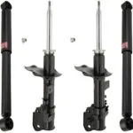 KYB Excel-G GR-2 Front Rear Shocks for 2004 NISSAN Pathfinder 2WD 335035 335036 343379 343379