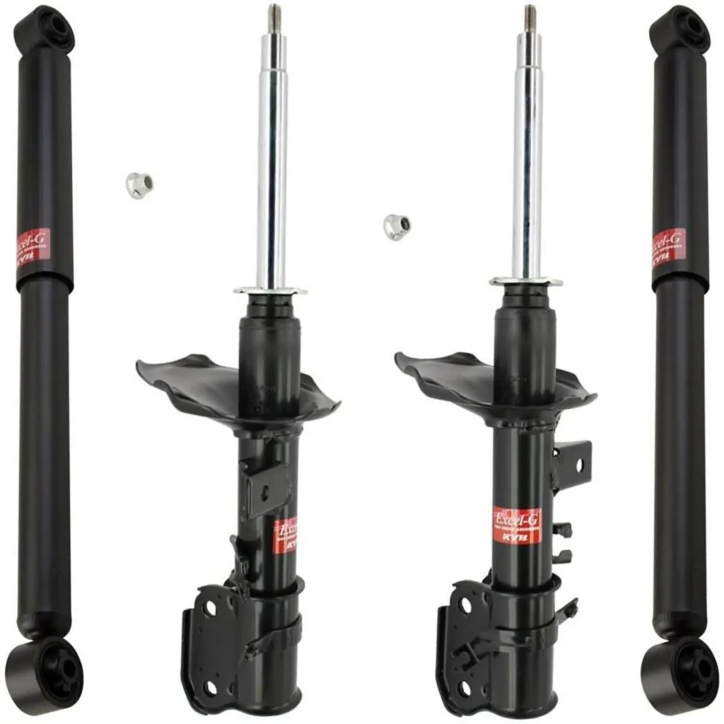 KYB Excel-G GR-2 Front Rear Shocks for 1996-11/98 NISSAN Pathfinder 2WD 335015 335016 343388 343388