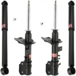 KYB Excel-G GR-2 Front Rear Shocks for 1996-11/98 NISSAN Pathfinder 2WD 335015 335016 343388 343388