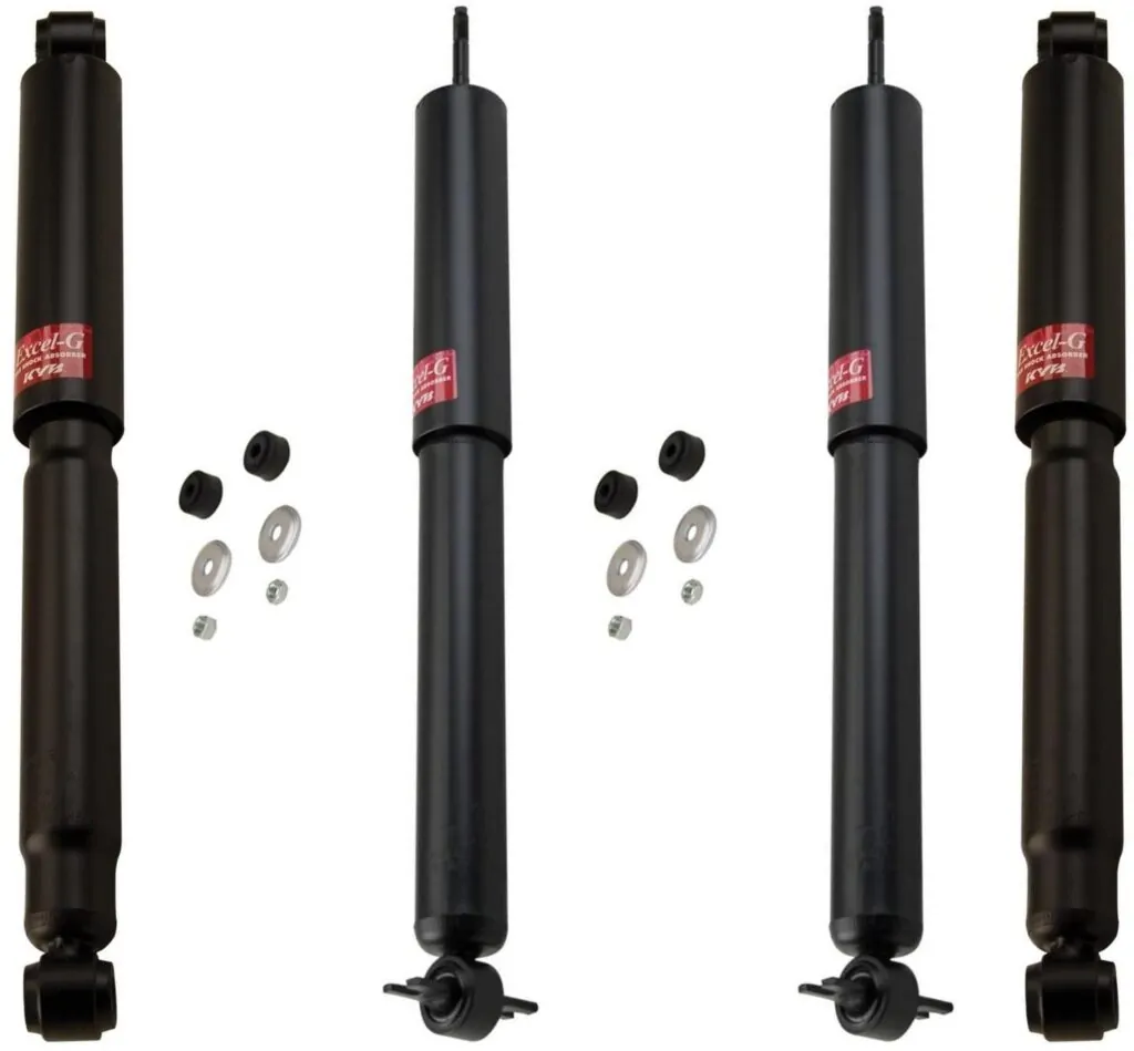 KYB Excel-G GR-2 Front Rear Shocks for 1986 JEEP Comanche 2WD 344088 344088 344015 344015