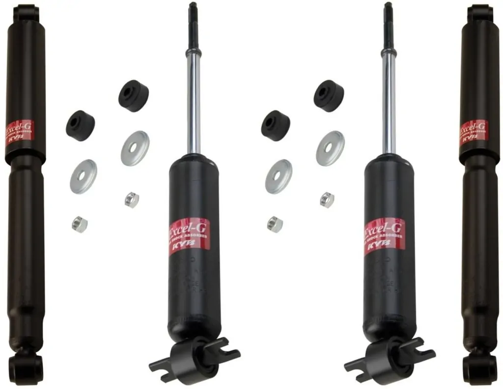 KYB Excel-G GR-2 Front Rear Shocks for 1979-81 DODGE D50 344047 344047 344044 344044